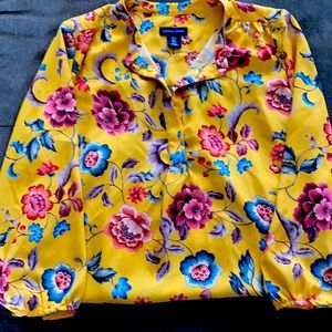 Adrienne Vittadini Floral Top